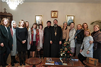 Водосвятный молебен и беседа с протодьяконом Николаем Платоновым