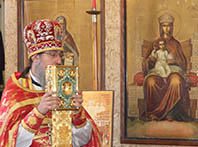 Божественная литургия в Неделю о самаряныне