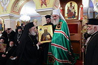 Благодарственный молебен в храме свт. Николая Чудотворца в Бейруте