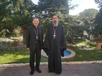 Состоялась встреча настоятеля Подворья Русской Православной Церкви в Бейруте с Папским Нунцием