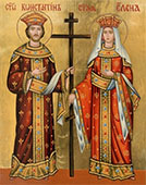 Божественная литургия в день памяти Владимирской иконы Божией Матери и святых равноапостольных царей Константина и Елены