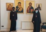Состоялась встреча с митрополита Бейрутского Илии с настоятелем Подворья архимандритом Филиппом