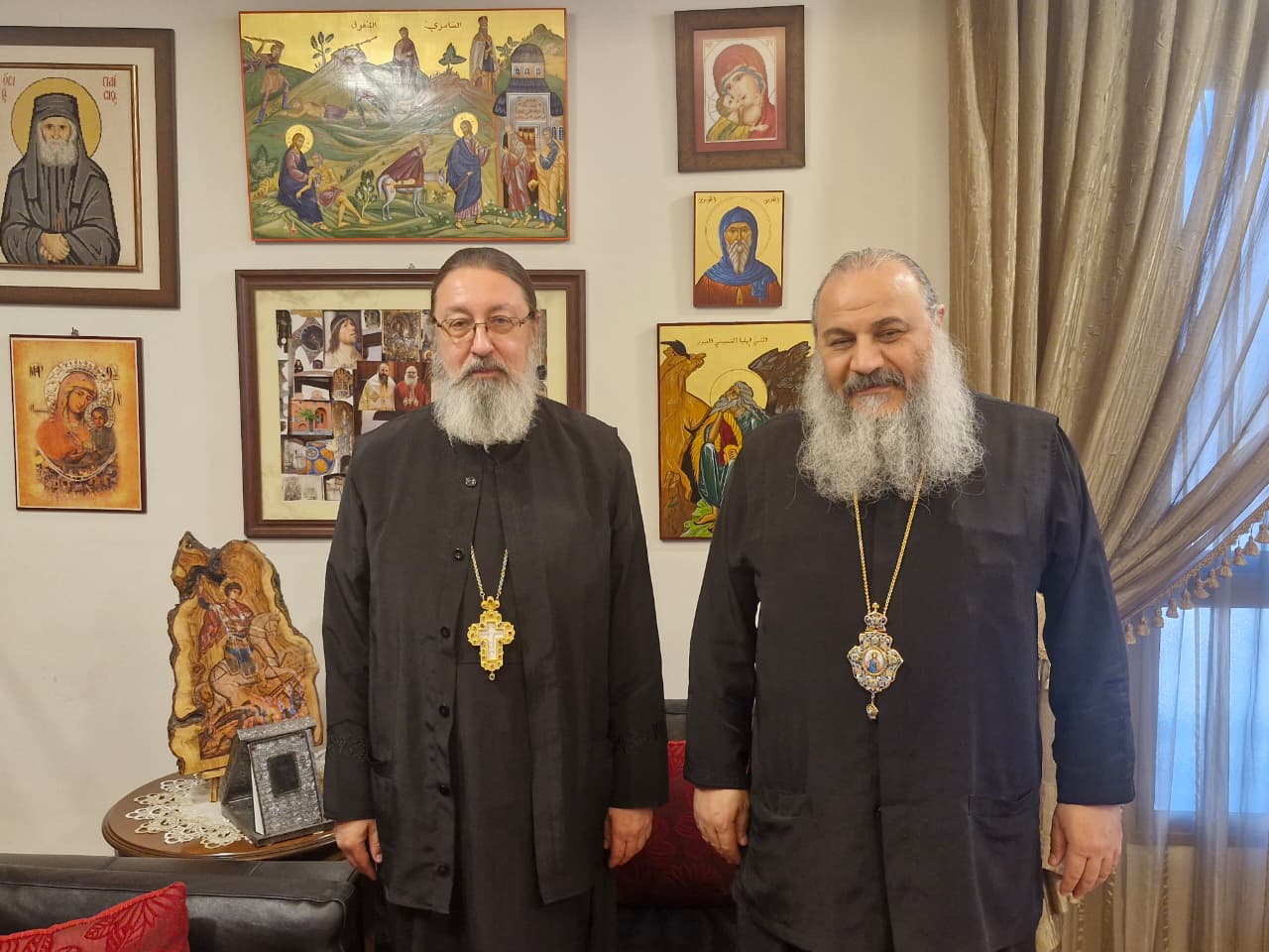 Митрополит Захлейский и Баальбекский Антоний принял представителя Русской Православной Церкви.